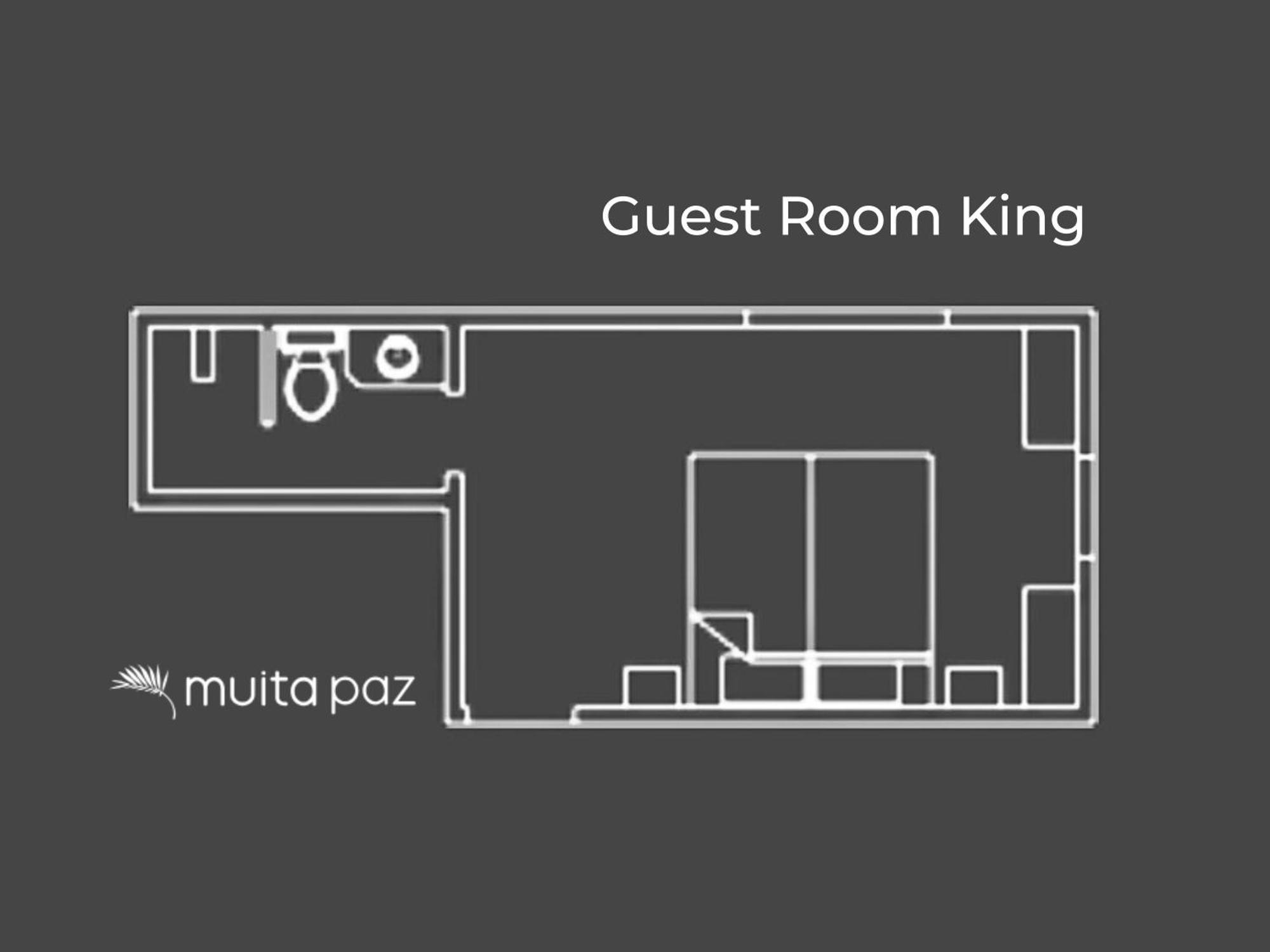 Muita Paz Rooms Atins Extérieur photo